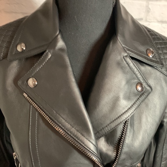 Bally leather biker jacket - Picture 4 of 12